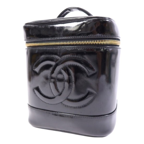 Chanel Black Vintage Vanity Case
