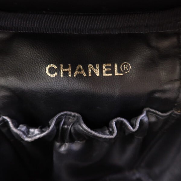 Chanel Black Vintage Vanity Case