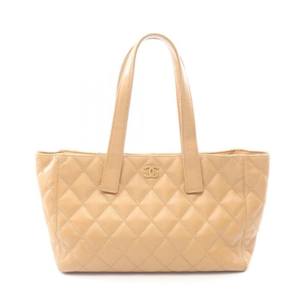 Chanel Beige Wild Stitch Tôte Bag