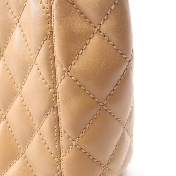 Chanel Beige Wild Stitch Tôte Bag