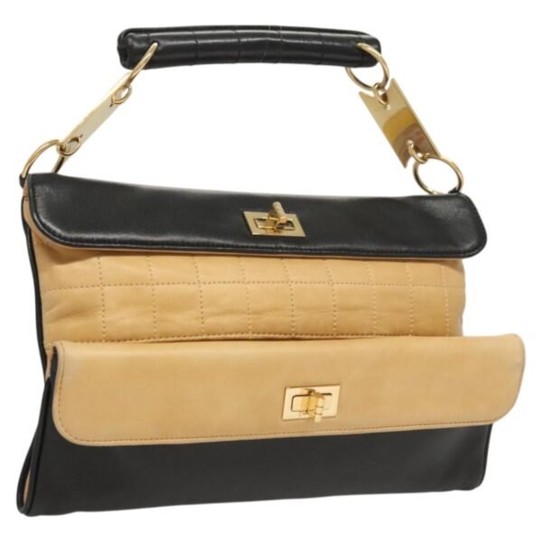 Chanel Double Chocolate Bar Handbag