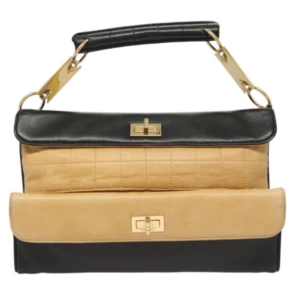 Chanel Double Chocolate Bar Handbag