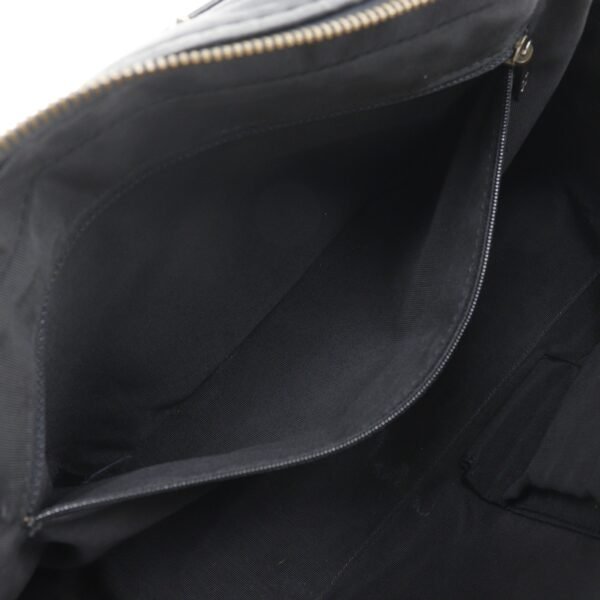 Chanel Black Surpique Large Boston