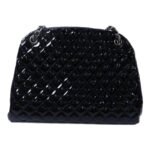 Chanel Black Just Mademoiselle Bowling Shoulder Bag