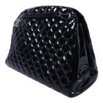 Chanel Black Just Mademoiselle Bowling Shoulder Bag