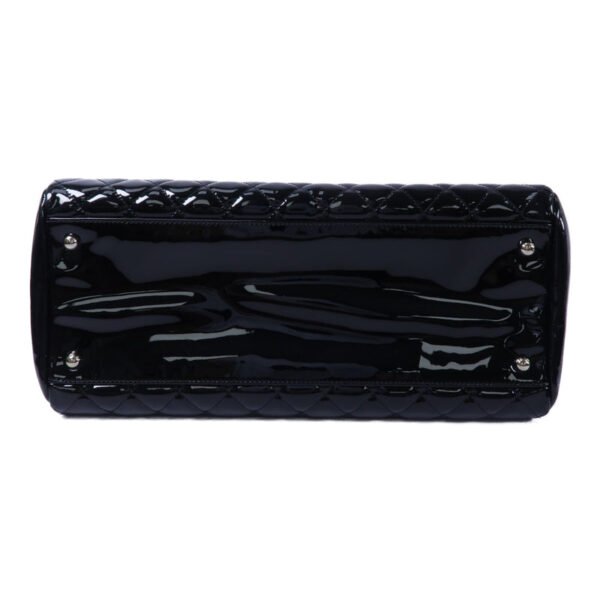 Chanel Black Just Mademoiselle Bowling Shoulder Bag