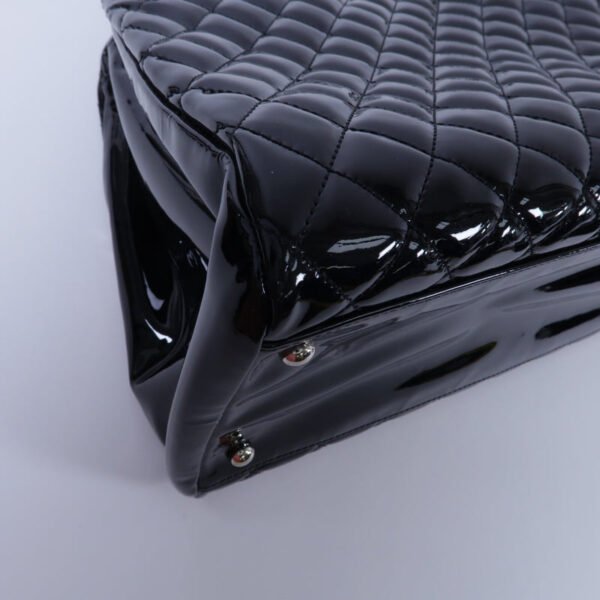 Chanel Black Just Mademoiselle Bowling Shoulder Bag