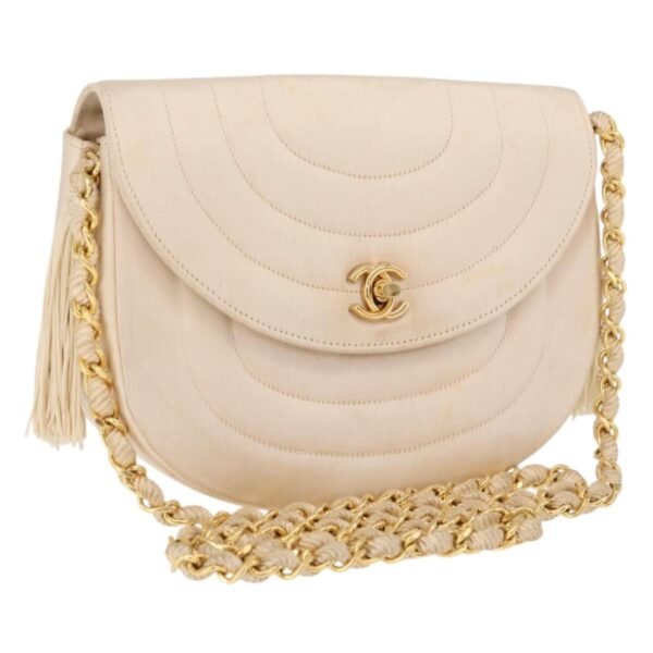 Chanel Rosemary Pink Satin Vintage Round Flap