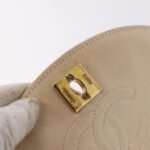 Chanel Rosemary Pink Satin Vintage Round Flap