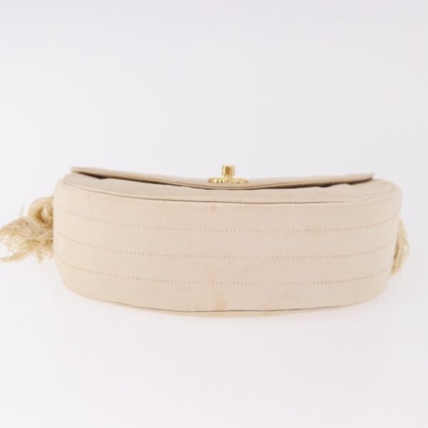 Chanel Rosemary Pink Satin Vintage Round Flap