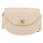 Chanel Rosemary Pink Satin Vintage Round Flap