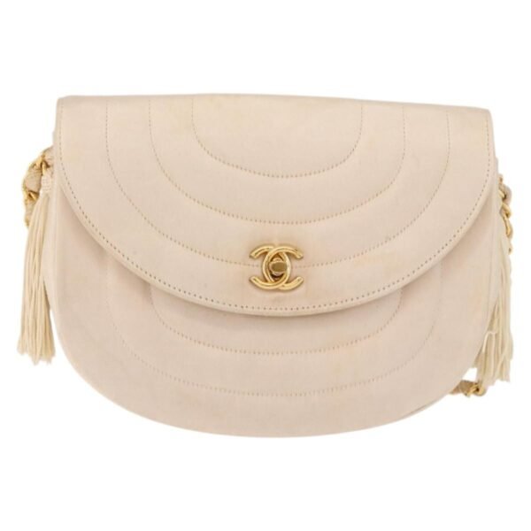 Chanel Rosemary Pink Satin Vintage Round Flap