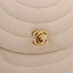 Chanel Rosemary Pink Satin Vintage Round Flap