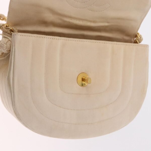Chanel Rosemary Pink Satin Vintage Round Flap