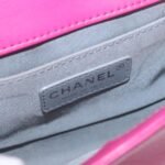 Chanel Pink Velvet Le Boy