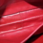 Chanel Red Vintage Metal CC Shoulder Bag