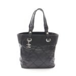 Chanel Black Paris Biarritz PM Tote