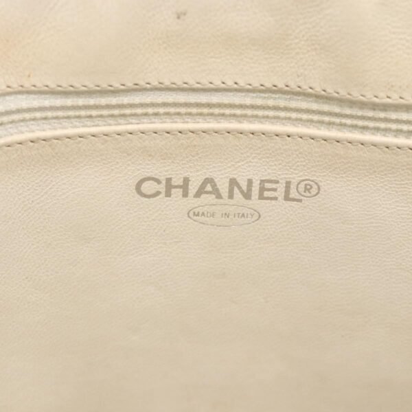 Chanel Patent Chocolate Bar Shopping Tote