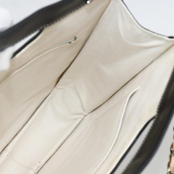 Chanel Patent Chocolate Bar Shopping Tote