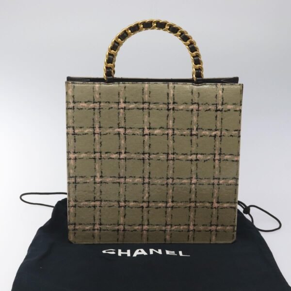 Chanel Vintage Chocolate Bar Tote
