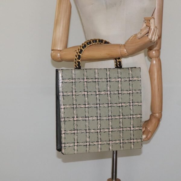 Chanel Vintage Chocolate Bar Tote