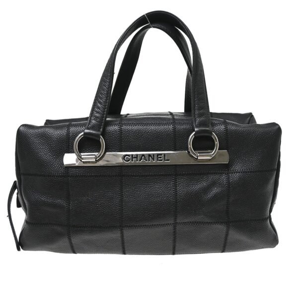Chanel Black Square Stitch Boston