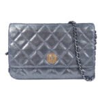 Chanel Denim Blue CC WOC Canvas