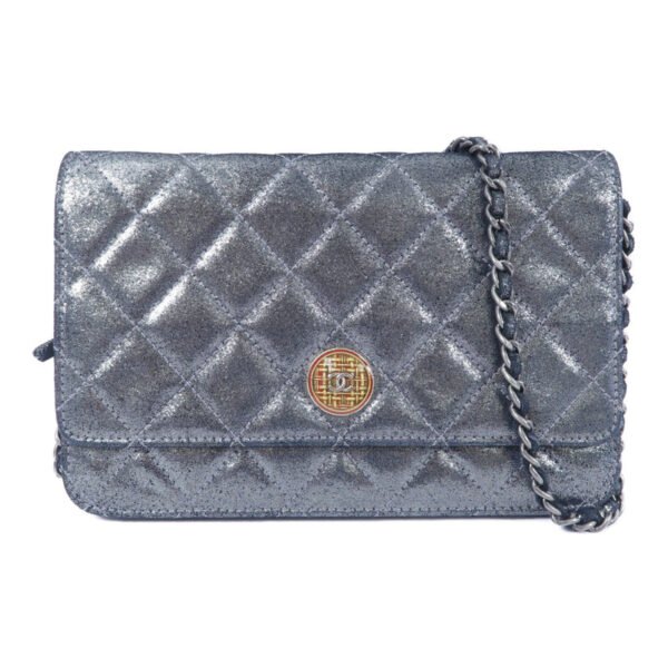 Chanel Denim Blue CC WOC Canvas