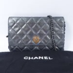 Chanel Denim Blue CC WOC Canvas