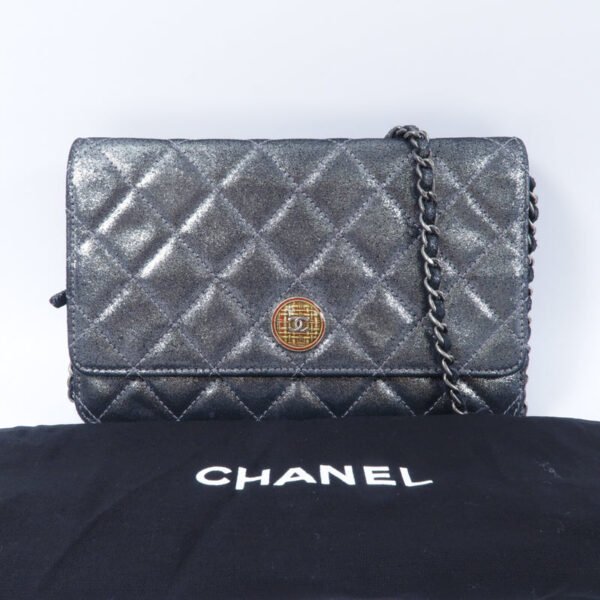 Chanel Denim Blue CC WOC Canvas