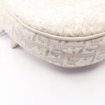 Dior White Saddle Oblique Belt Bag