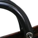 Dior Brown Vintage Patent Lady Dior