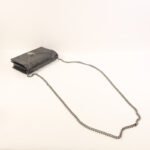 Dior Grey Diorama Metalic Chain Cross-body Bag
