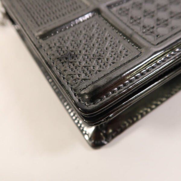 Dior Grey Diorama Metalic Chain Cross-body Bag