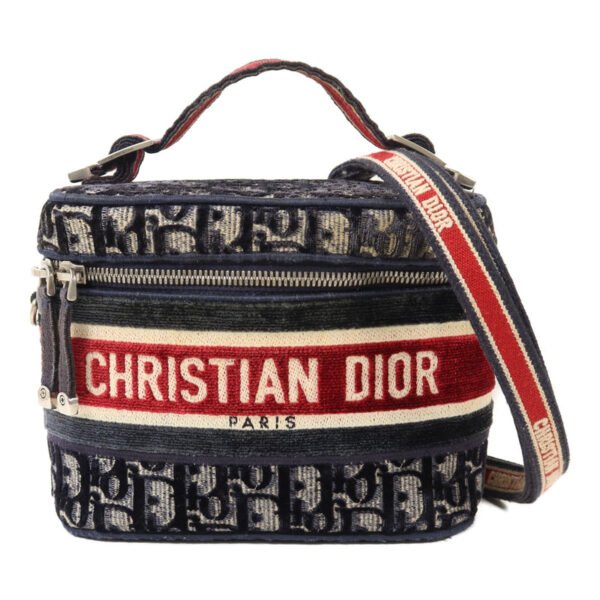 Dior Blue Velvet 2Way Vanity Case