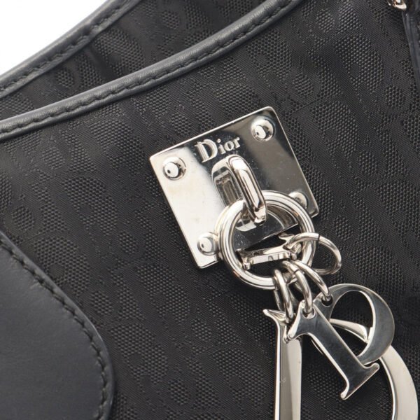 Dior Black Nylon Lovely Trotter Tote