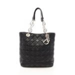 Dior Black Cannage Tote