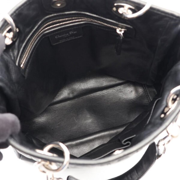 Dior Black Cannage Tote