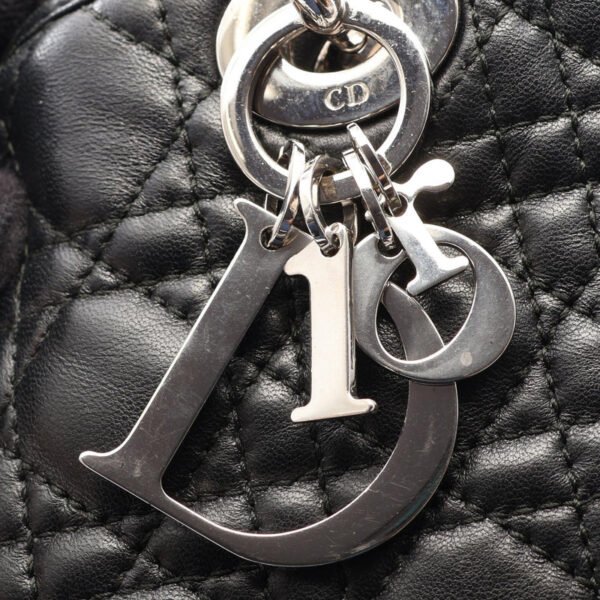 Dior Black Cannage Tote