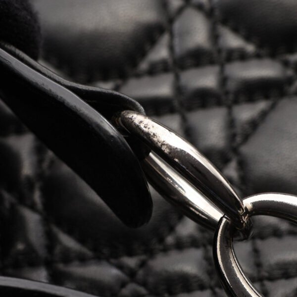 Dior Black Cannage Tote