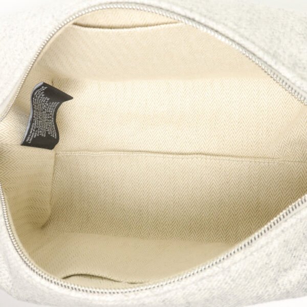 Hermès Grey Wool Bride A Small Case Bag