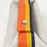 Hermès Grey Wool Bride A Small Case Bag
