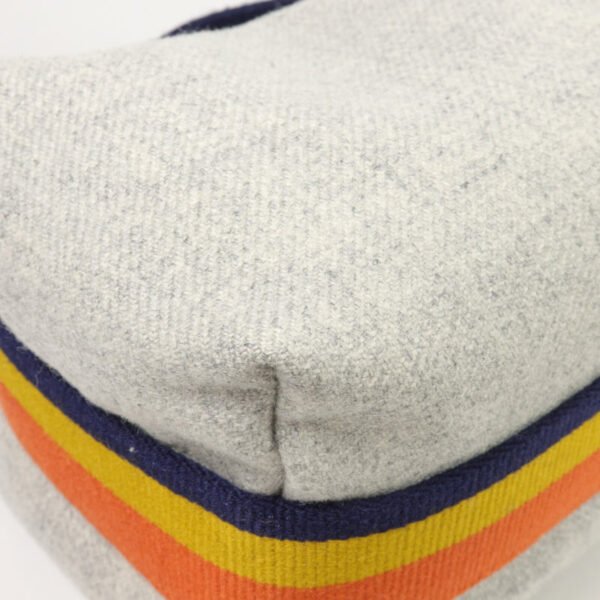 Hermès Grey Wool Bride A Small Case Bag