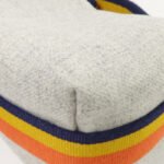 Hermès Grey Wool Bride A Small Case Bag