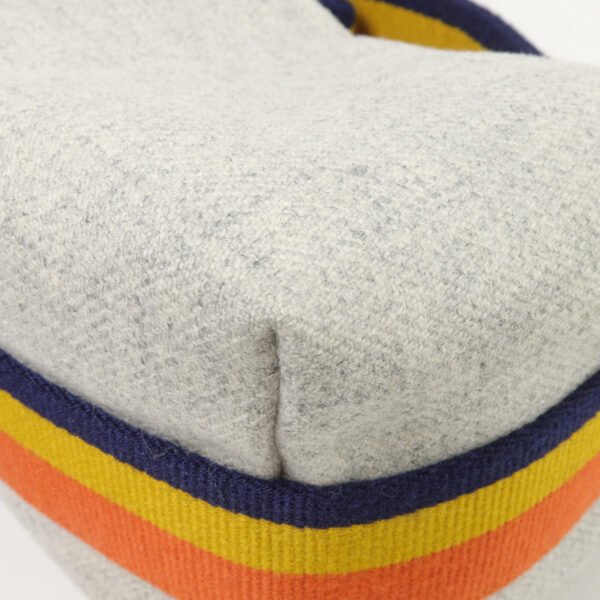Hermès Grey Wool Bride A Small Case Bag