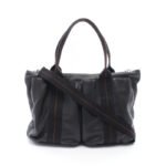 Hermès Black Caravan Horizontal MM