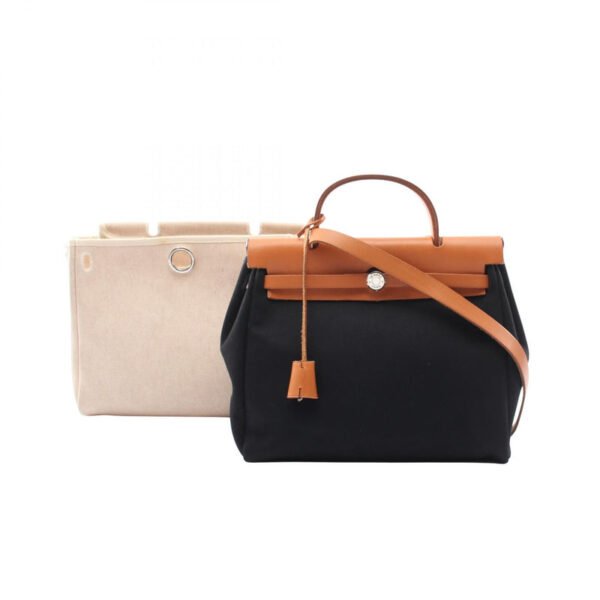 Hermès Black Herbag PM