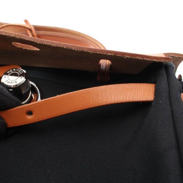 Hermès Black Herbag PM