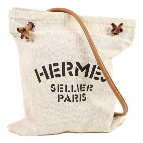 Hermès Aline Canvas Tote