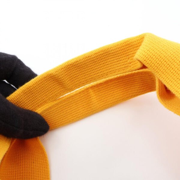 Hermès Yellow Canvas Bouton d'Or Bayadère Tote